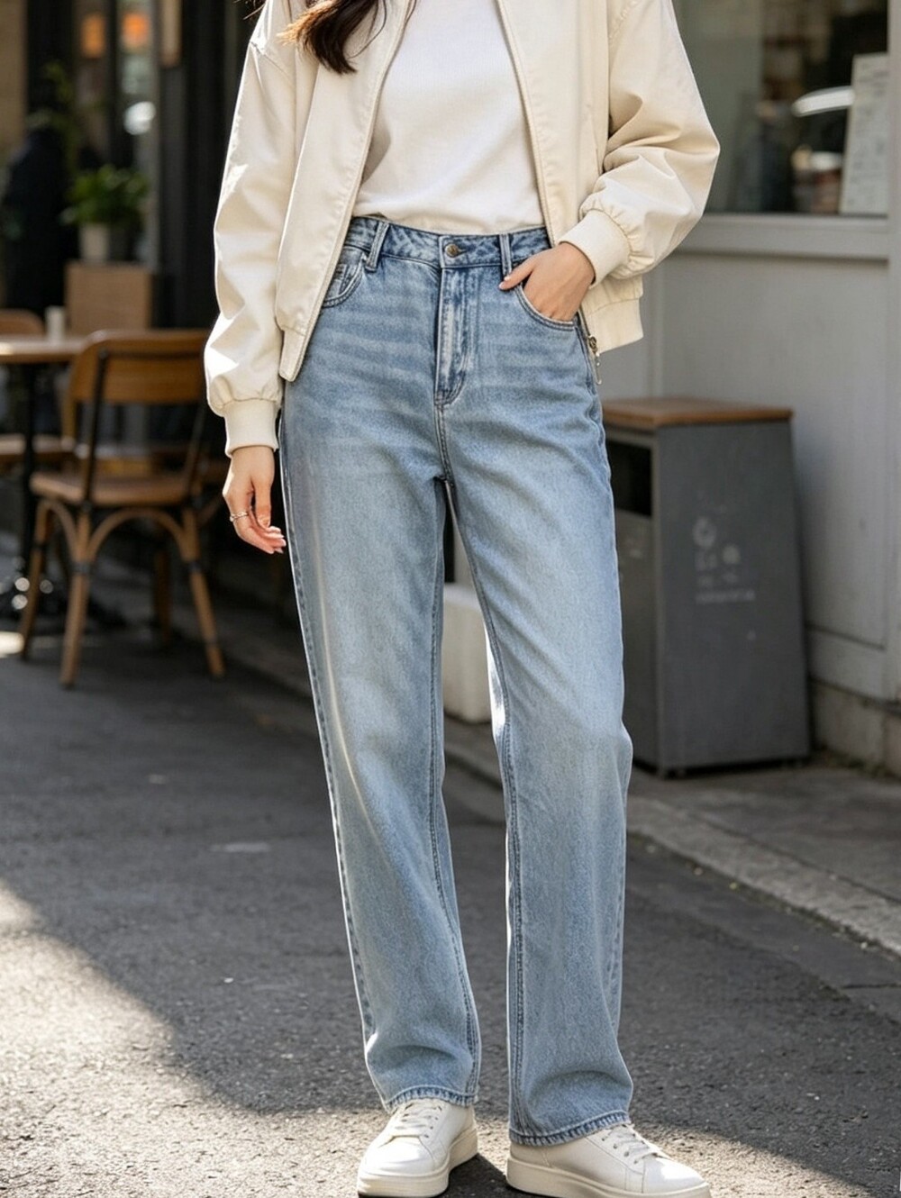 American Eagle AEO Strigid Mom Jeans Size 14 High Rise 90s Denim